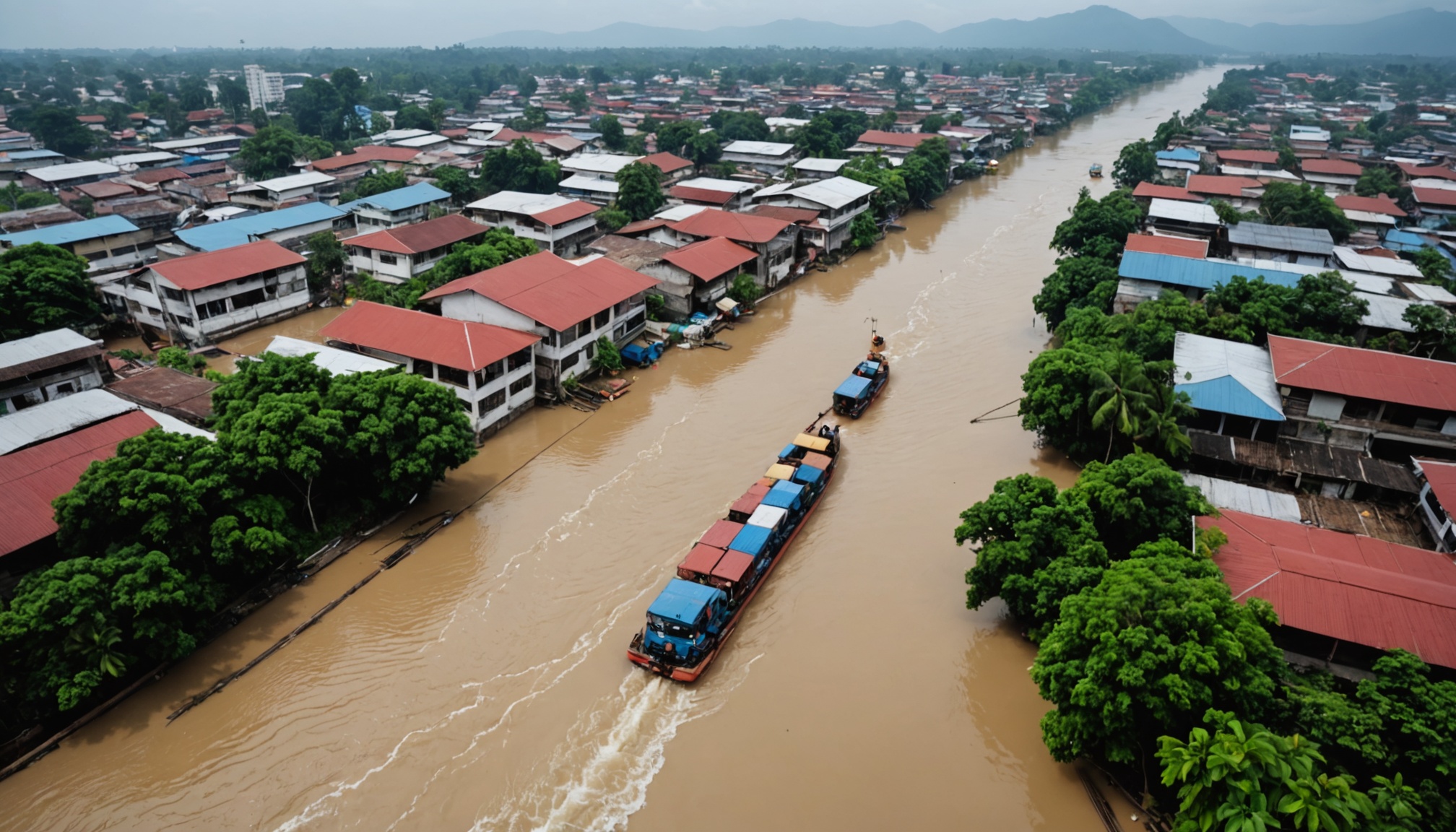 Progres Proyek Pembangunan Bendungan Strategis Pengendali Banjir