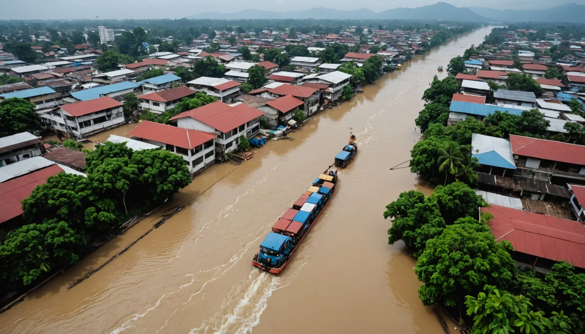 Progres Proyek Pembangunan Bendungan Strategis Pengendali Banjir