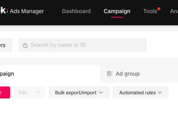 Tiktok Ads Manager