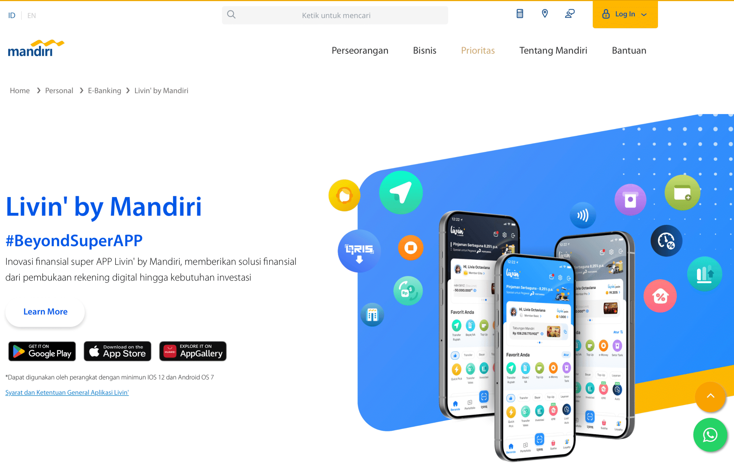 Buka Tabungan Mandiri Online