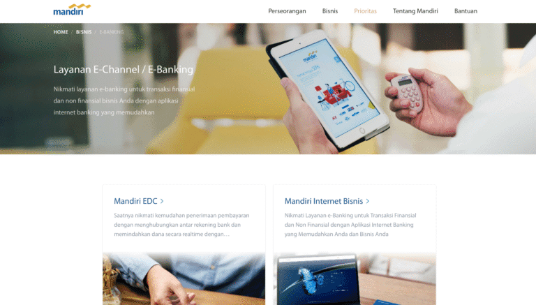 Internet Banking Bank Mandiri